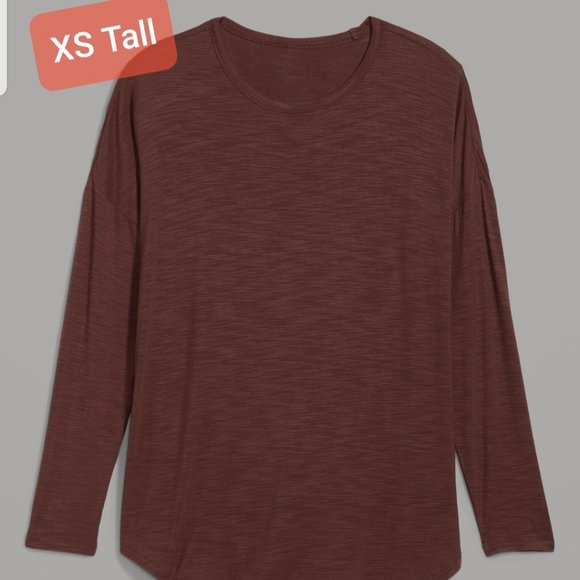 NWT Old Navy Luxe Slub-Knit Tunic T-Shirt - Picture 2 of 2